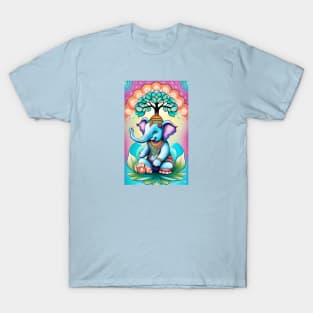 Ganesh and the tree of life T-Shirt